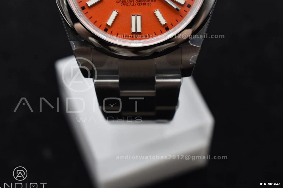 41mm 1:1 904L Orange 946 Edition 124300 DIWF Oyster Best EasyCare A Perpetual Steel Dial 0303